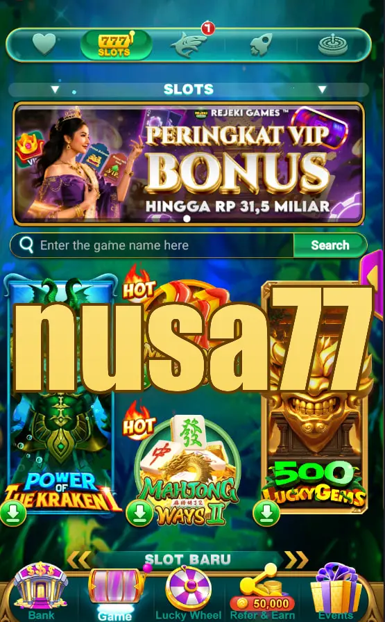 nusa77 Masuk